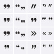 Quote Sign Icons