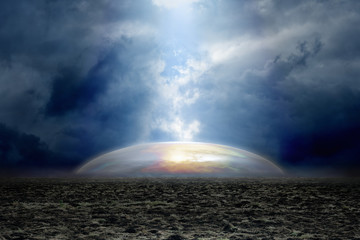 Wall Mural - fantastic dome