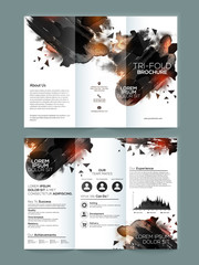 Poster - Professional Business Trifold or Brochure.