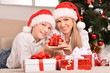 © aletia2011 - mom and son in santa hats