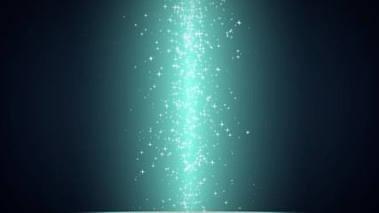 Wall Mural - beam of shining light with stars