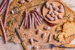 © Grafvision - Different kinds of italian salami