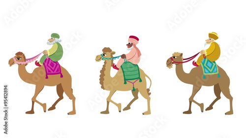 Stock Video Of Three Wise Men Cycle The Three Wise Men And Their