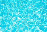 Fototapeta Sypialnia - Clean and bright water surface in swimming pool