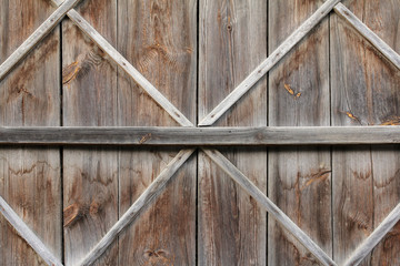 Wall Mural - vintage wooden barn door background