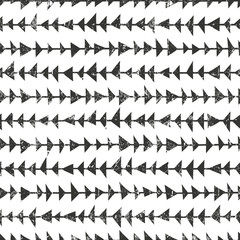 Wall Mural - abtract geometric pattern with triangles. hand drawn seamless background.