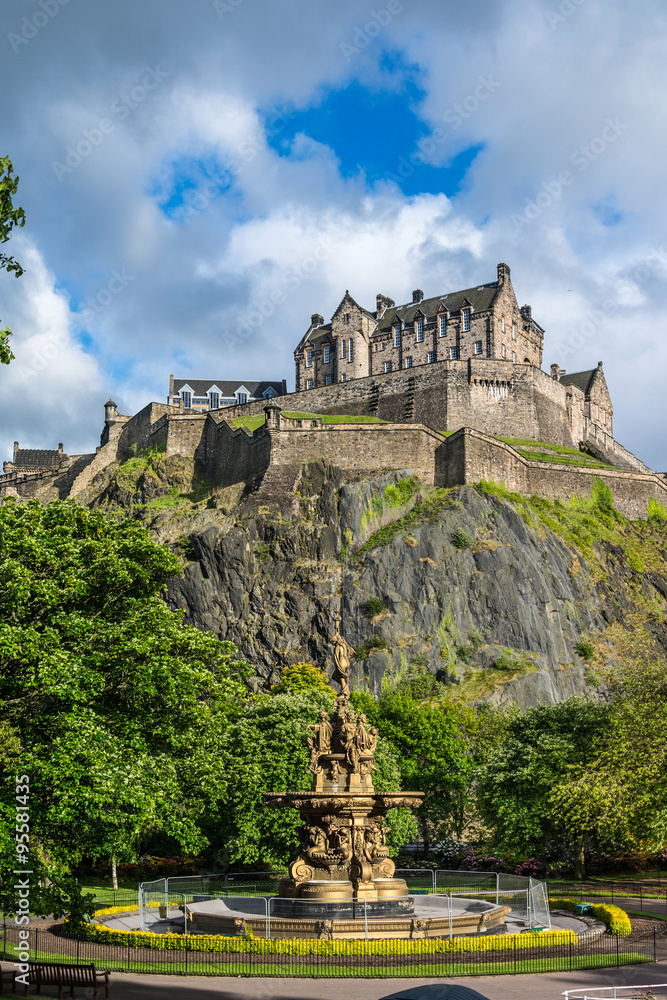 Edinburgh Castle, Scotland Stock Photo | Adobe Stock