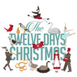 All Twelve days of Christmas EPS 10 vector illustration