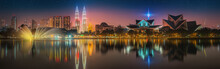 Kuala Lumpur Night Scenery, The Palace Of Culture