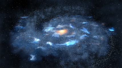 Wall Mural - galaxy with spiral arms