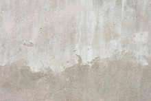 The Gray Concrete Wall Stained Whitewash