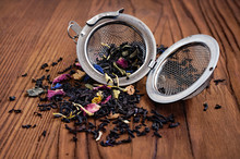 Herbal Tea And Tea Strainer