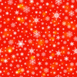 Snowflakes seamless pattern background