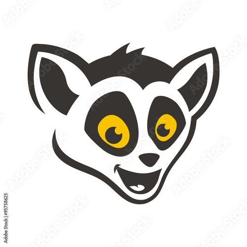 Head Lemur Cartoon Buy This Stock Illustration And Explore Similar Illustrations At Adobe Stock Adobe Stock
