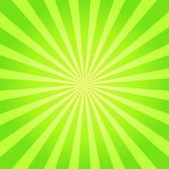 Wall Mural - green sunburst texture. abstract background. vector illustration.