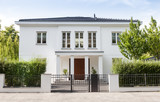 Fototapeta  - Einfamilienhaus in Deutschland