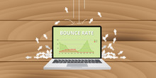Bounce Rate From Website Traffic And Analytics Data
