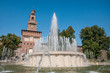 View of the Castello Sforzesco - Milan