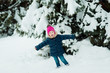 © lavju83 - little girl having fun in the snow