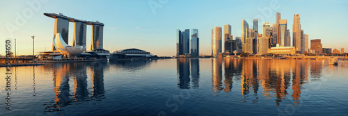 Singapore skyline Wallpaper Mural