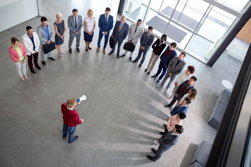 Canvas Print - Company meeting