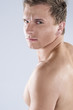 © danmorgan12 - Portarit of Young Caucasian Handsome Man with Naked Torso