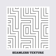 Wall Mural - geometrical stripped seamless pattern.