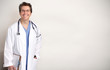© grinny - Smiling medical doctor man.