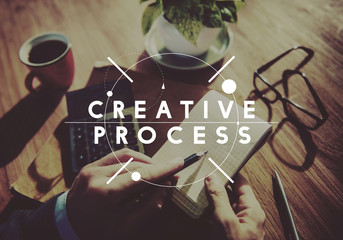 Sticker - Creative Process Ideas Imagination Inspiration Vision Concept