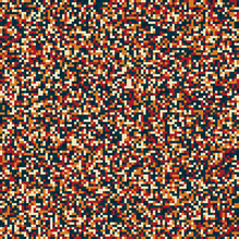 Seamless Digital Pixel Pattern In Muted Colors
