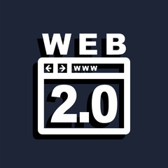 icon web 2 0