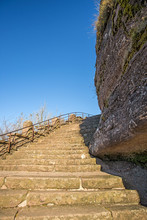 Treppen Zum Felsen Von Dabo, Frankreich