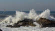 © Zacarias da Mata - Splashing waves against rocks