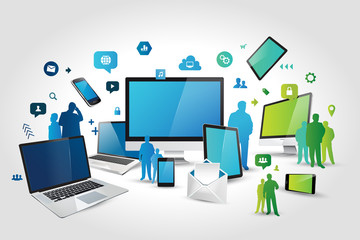 Wall Mural - informatique
