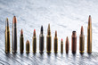 Number of large-caliber ammunition