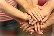 © Africa Studio - United hands close up