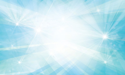 Wall Mural - vector blue background with rays and lights.