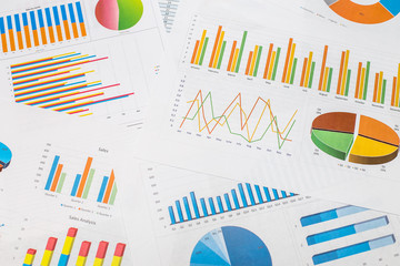 colorful chart graph