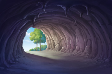 Wall Mural - cave