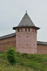 Wall Mural - the wall of the monastery in Suzdal, Russia