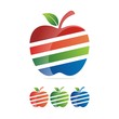 Four Colors of Apple Design Logo Icon