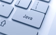Java word button on computer keyboard