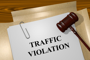 Traffic Violation concept