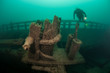 Wooden Schooner Shipwreck in Lake Michigan