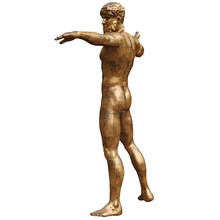 Bronze Statue Of Men Metal
