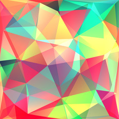 Poster - multicolored bright abstract background