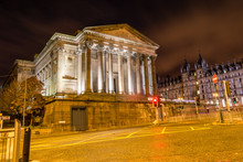 South Side Of St George's Hall By Night