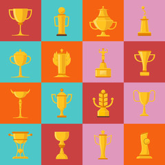 Poster - Awards Icons Set