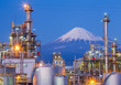 Mountain Fuji and Japan industry zone from Shizuoka prefecture..