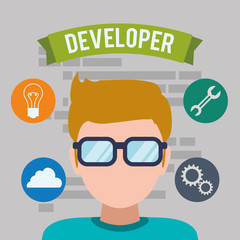 Web developer design 